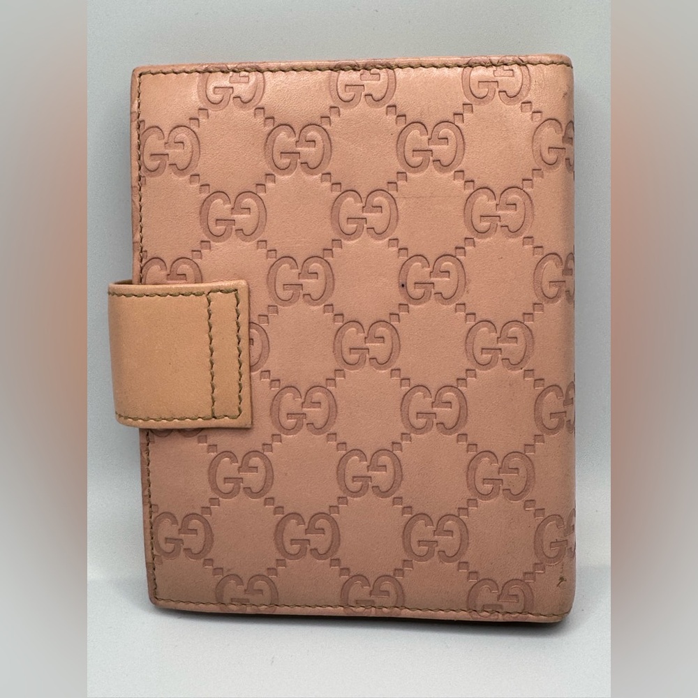 EUC GUCCI Vintage 2008 Pink Leather Guccisima Agenda/Planner - Picture 2 of 14